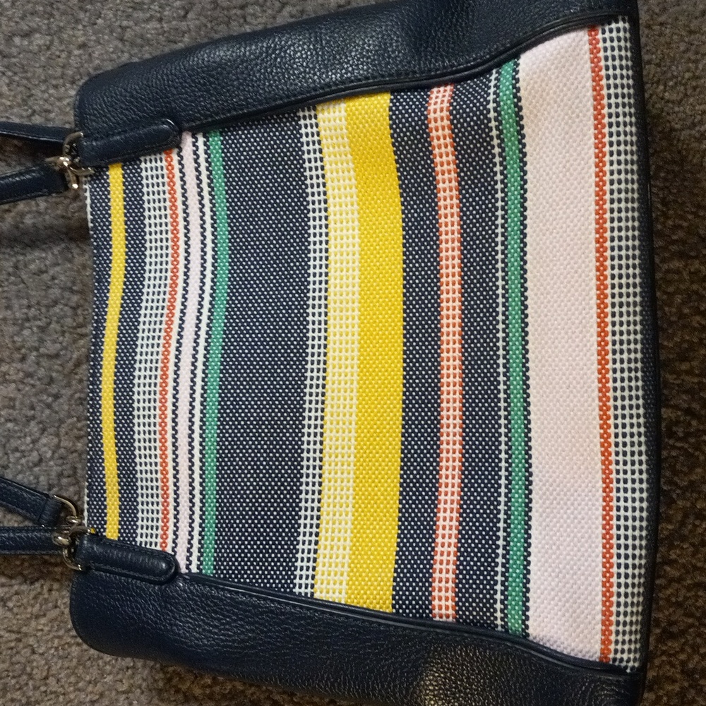 Kate Spade multicolored & navy blue beautiful bag - Picture 5 of 15